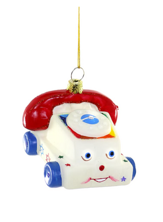 VINTAGE TOY PHONE Ornament