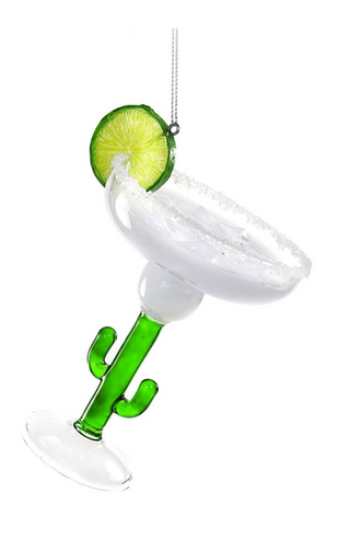 a margarita glass with a lime slice