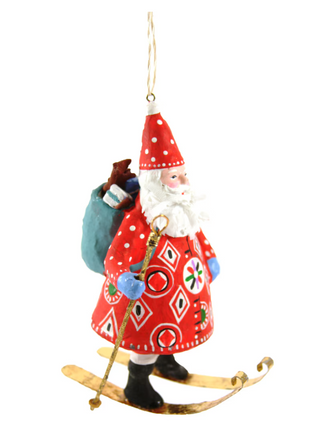 WOODLAND FATHER CHRISTMAS Ornament