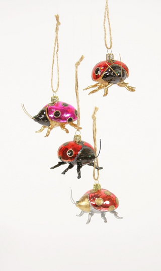 GARDEN LADYBUGS Ornament