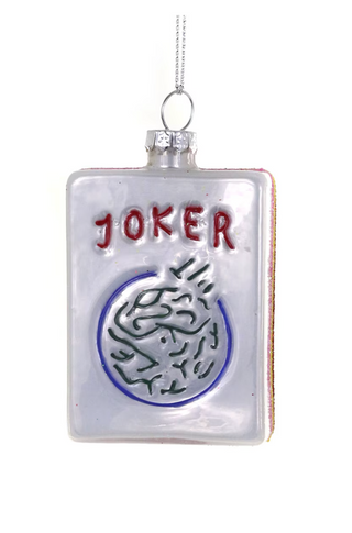 JOKER MAHJONG TILE Ornament