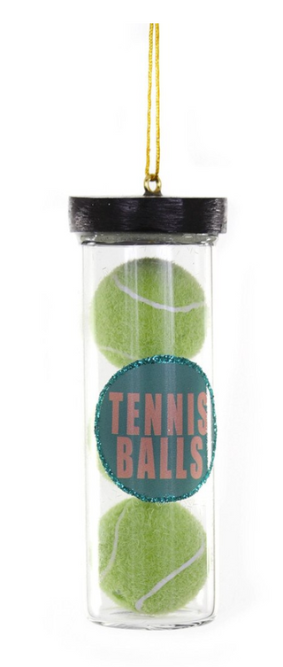 CANISTER OF TENNIS BALLS Ornament