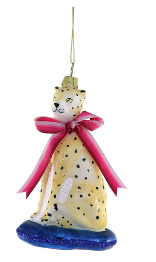 FANCIFUL LEOPARD Ornament