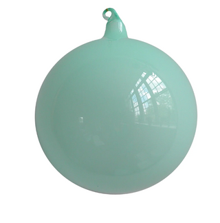a close up of a white ball