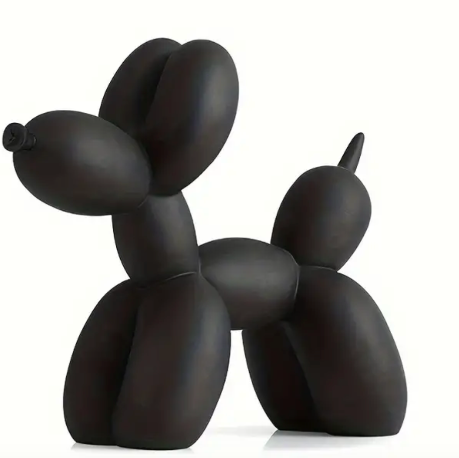 Matte Balloon Dog Statue