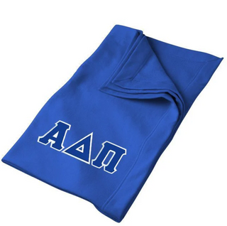 Sorority Letter Sweatshirt Blanket