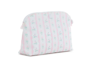 TRVL -Goodie Ribbon Floral Cosmetic Bag