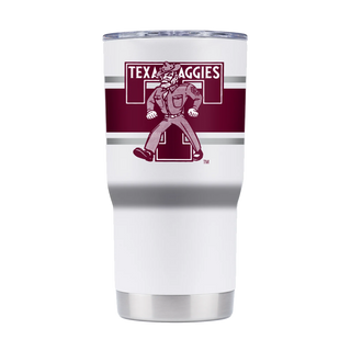 Texas A&M 20 Oz. Tumbler with Stripe