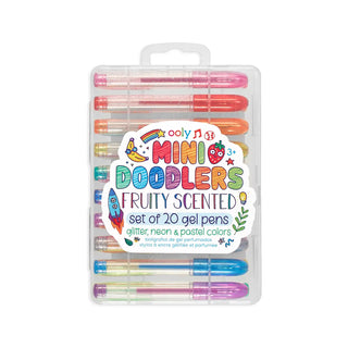 Mini Doodlers Fruity Scented Gel Pens with Case