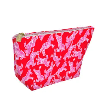 Pink Zebra Pouch