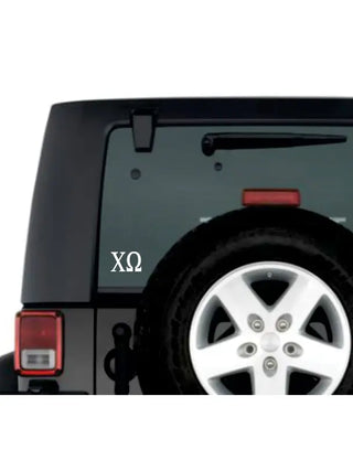 Greek Letter Decal Sticker