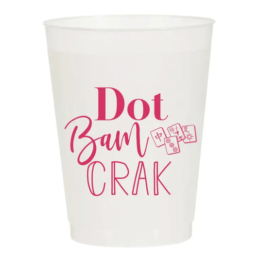 Dot Bam Crak Frosted Cups