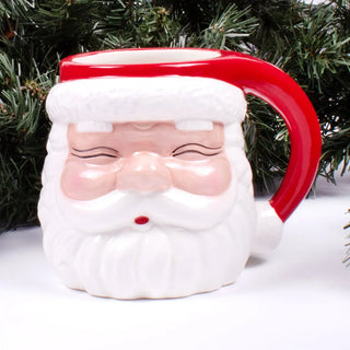 Red Santa Mug - Sold Individually