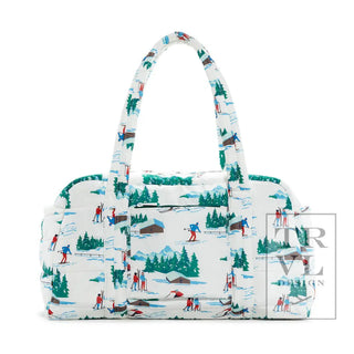 Luxe Ski Hit the Slopes Grande Puffer Duffle