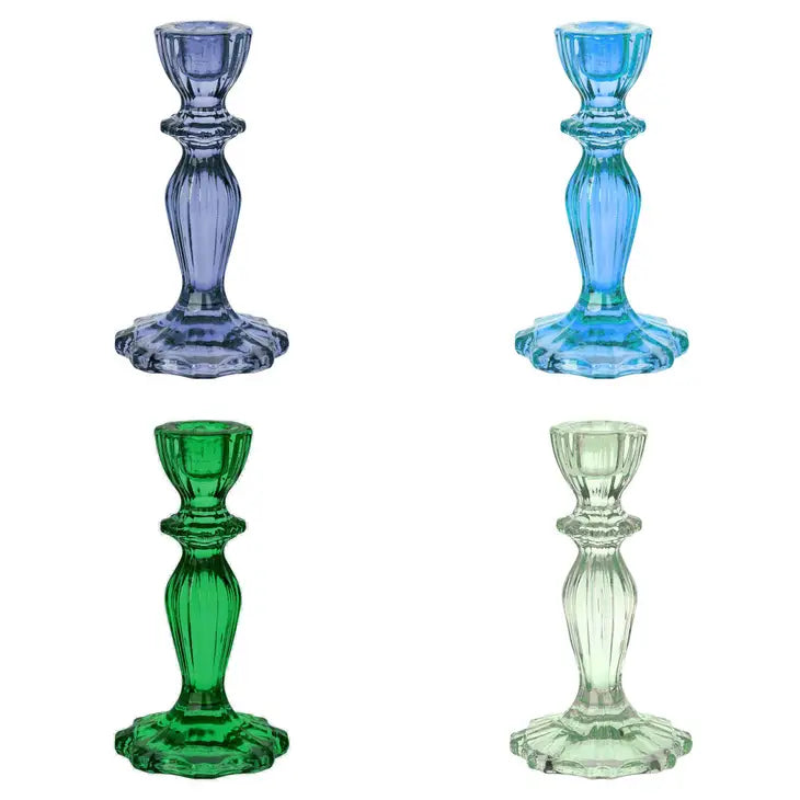 Glass Candle Holders