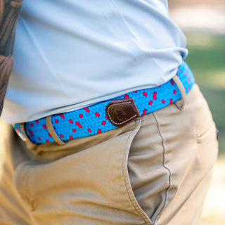 The Hilton Head Woven Stretch Belt
