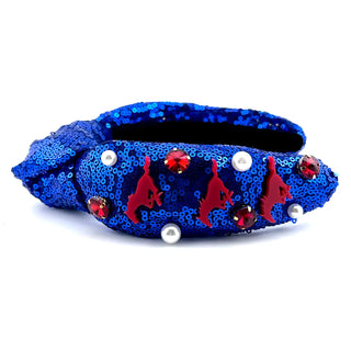 SMU Mustangs Headband