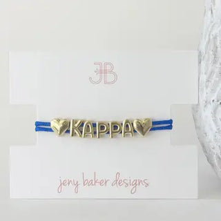 Sorority Cord Bracelet