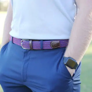 The Daytona Woven Stretch Belt