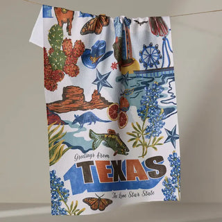 Geometry Tea Towel - Fall/Holiday Prints