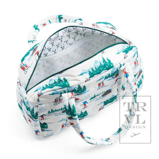 Luxe Ski Hit the Slopes Grande Puffer Duffle