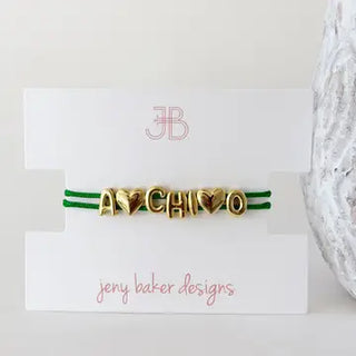 Sorority Cord Bracelet
