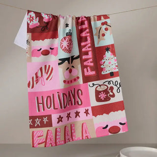 Geometry Tea Towel - Fall/Holiday Prints