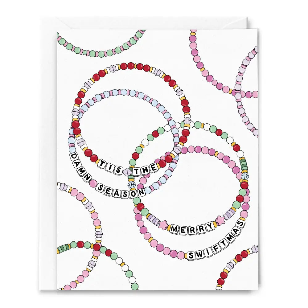 Friendship Bracelets Swiftmas Card