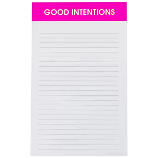 Good Intentions Notepad