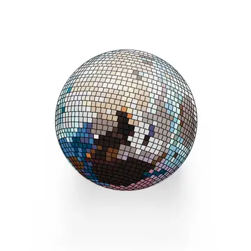 Detailed Disco Ball Coaster