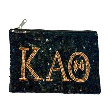 Sequin Sorority Coin Pouch