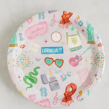 Taylor Swift Paper Plate Pack