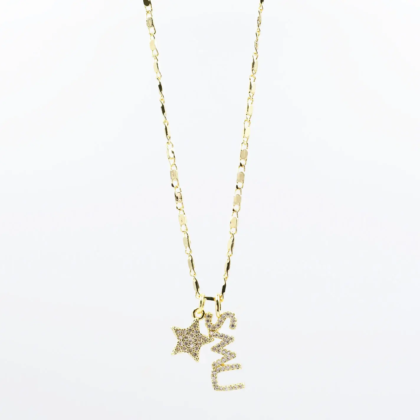 SMU Star Gold Necklace