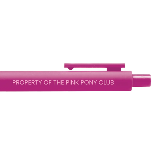 Property of the Pink Pony Club