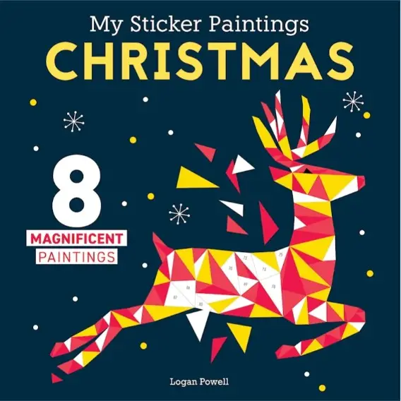 Activity Book- My Sticker Paintings: Christmas