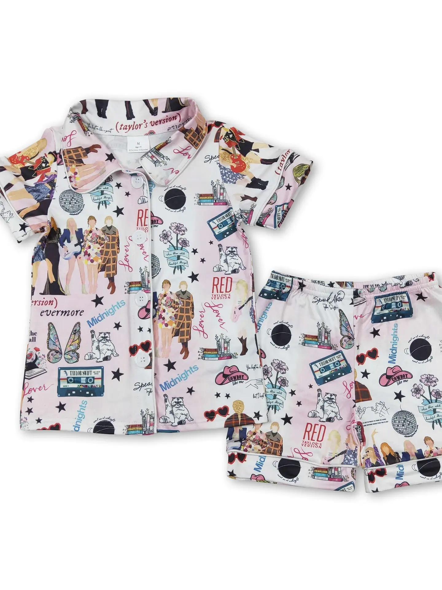 Taylor Swift Girls Pajama Set