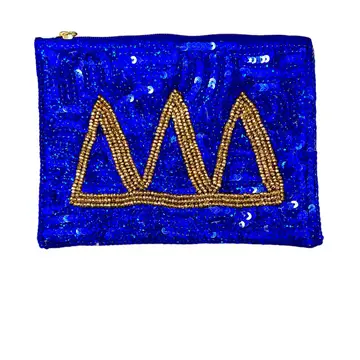 Sequin Sorority Coin Pouch