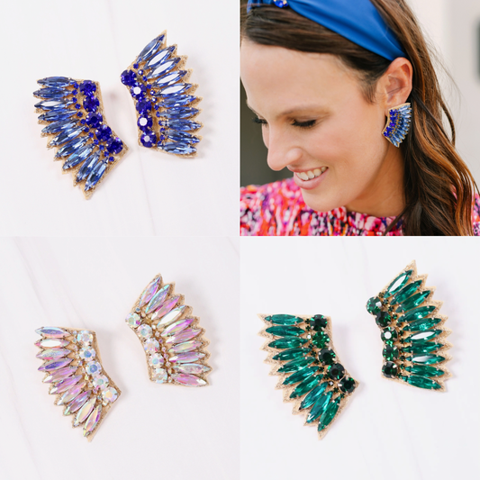 Joanne Winged Earring- Mutiple Colors!