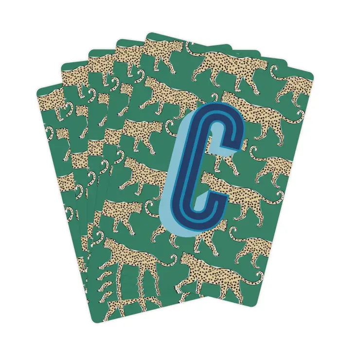 Monogrammed Playing Cards