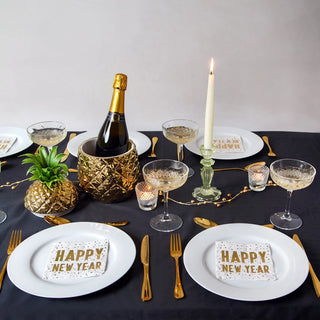 Gold Happy New Year Napkins