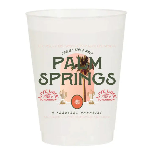 Palm Springs Frosted Cups