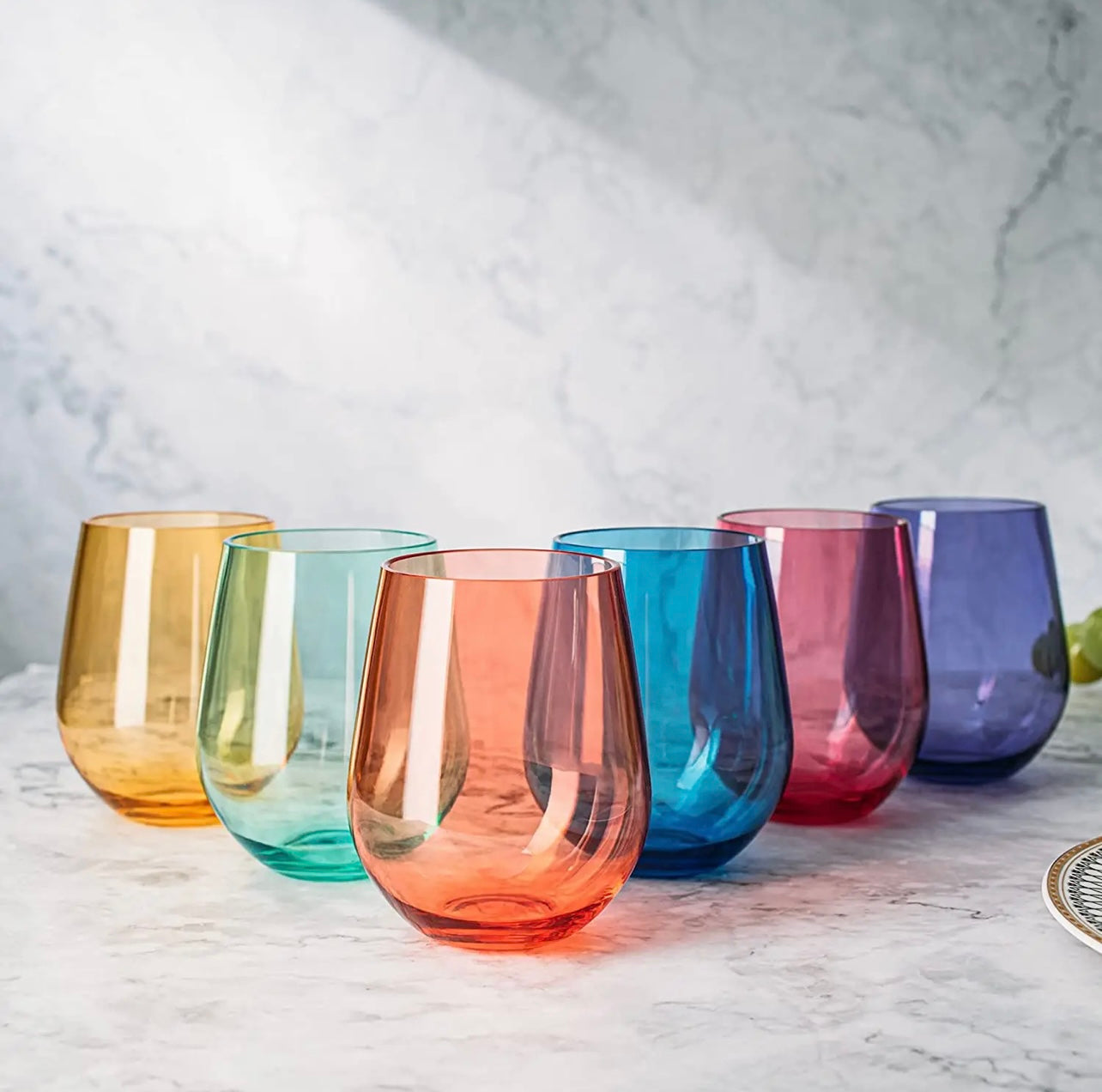 Shatter-proof Wine Glasses