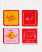 Snarky Coaster Red