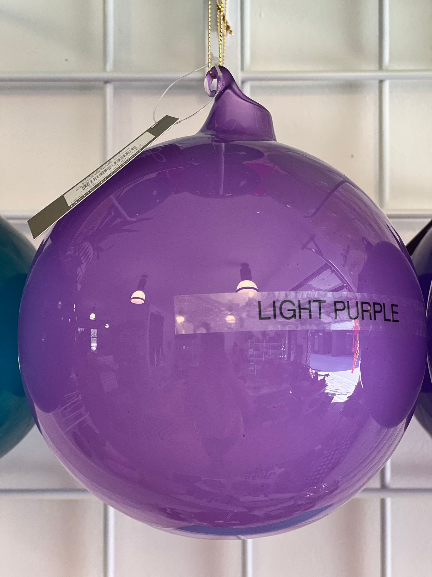 Jim Marvin Bubblegum Ornament- Light Purple