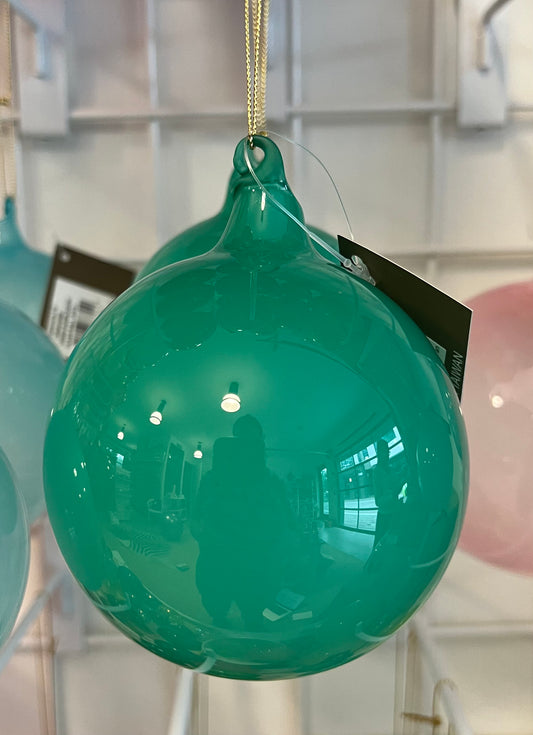 Jim Marvin Bubblegum Ornaments Turquoise Green