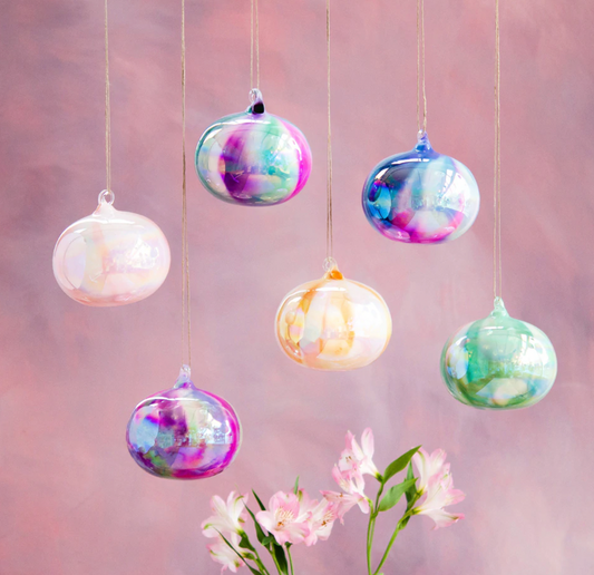 Water color Orb Ornament