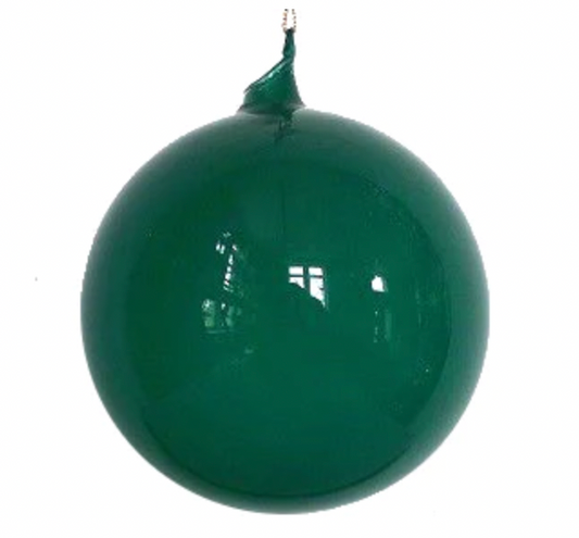 Jim Marvin Bubblegum Ornaments Emerald