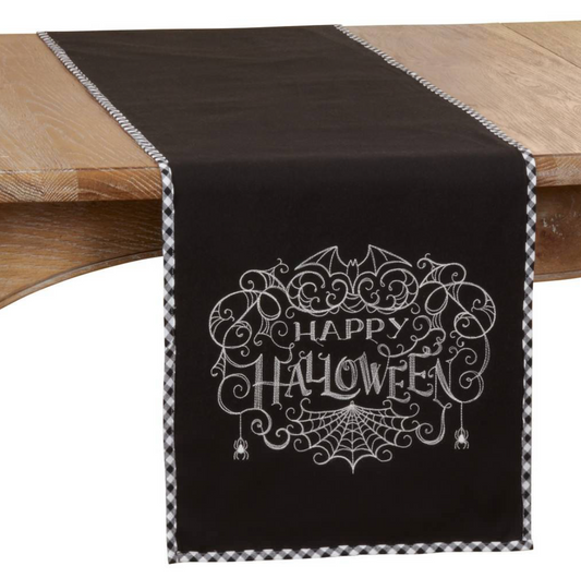 Happy Halloween Table Runner