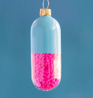 Happy Pill Ornament